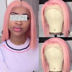Pink Lace Front Wig